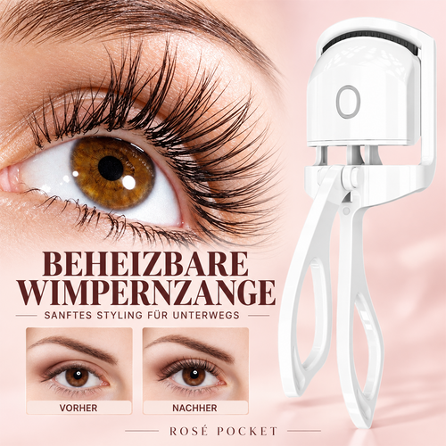 Rosé Pocket beheizbare Wimpernzange – rosé Variante
